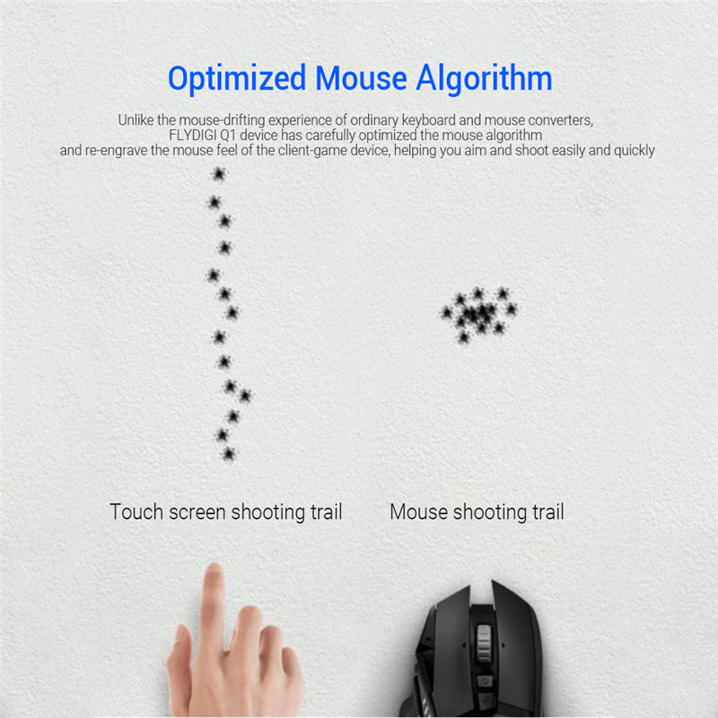 FLYDIGI Q1 mouse and keyboard bluetooth mobile game converter FLYDIGI Q1 mouse and keyboard bluetooth mobile game converter