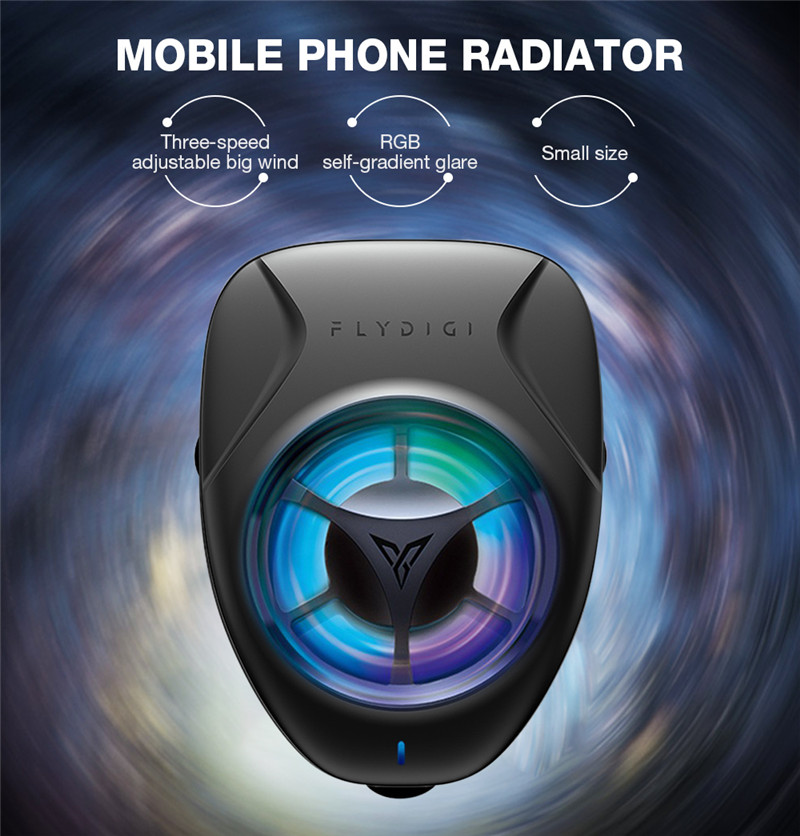 FLYDIGI WASP wing mobile phone radiator fan cooler FLYDIGI WASP wing mobile phone radiator fan cooler