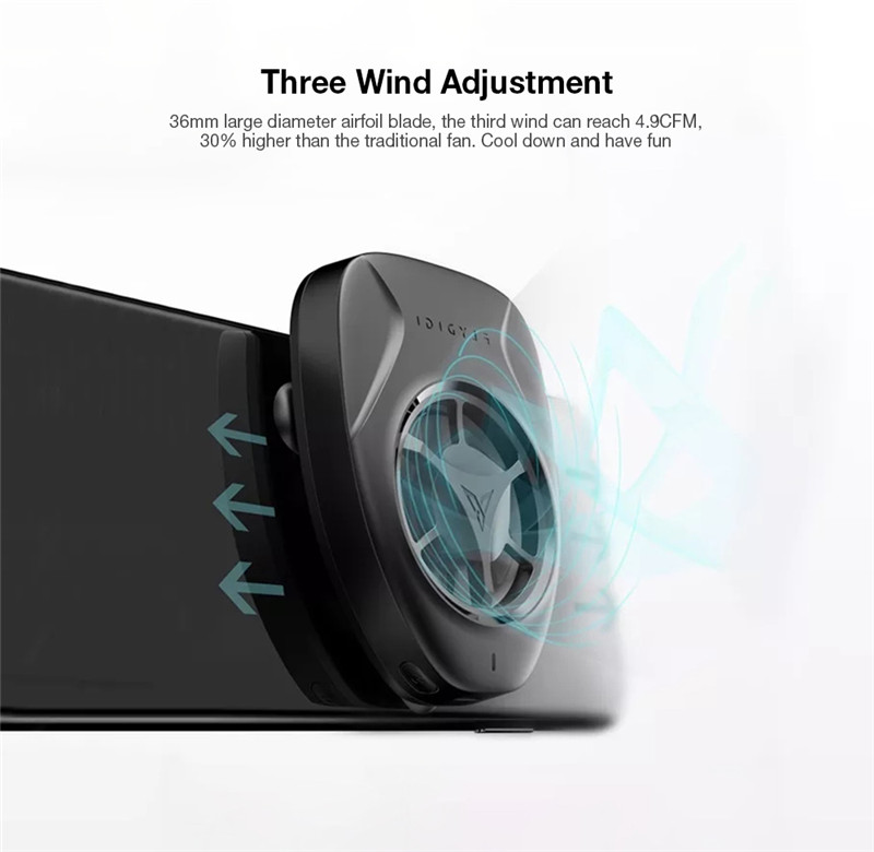 FLYDIGI WASP wing mobile phone radiator fan cooler FLYDIGI WASP wing mobile phone radiator fan cooler