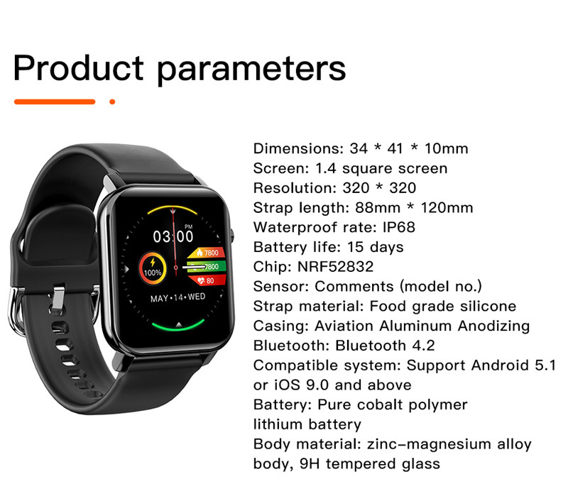 Kospet GTO IML Metal Case Sport Waterproof Smart Watch Kospet GTO IML Metal Case Sport Waterproof Smart Watch