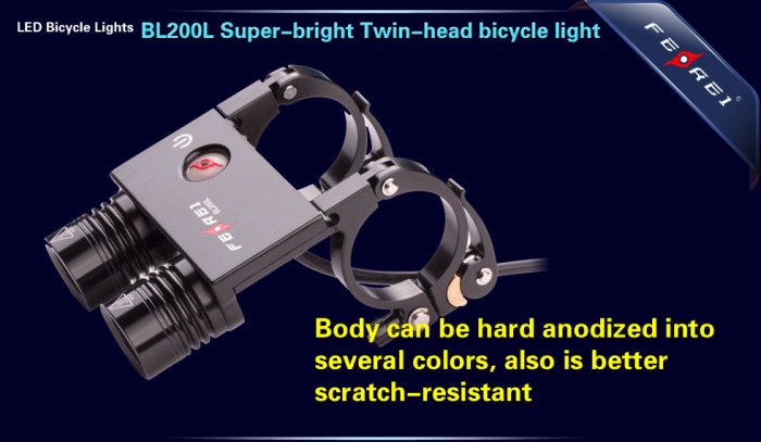 BL200 2X800 LM led bicycle light
