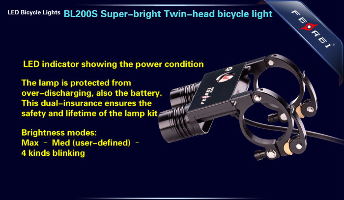 BL200S 700 LM led bicycle light