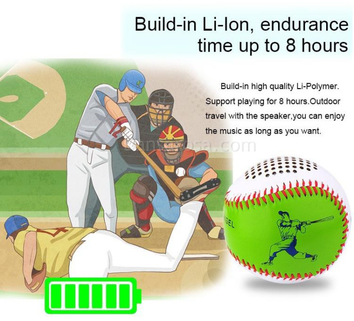 Baseball mini bluetooth speaker baseball
