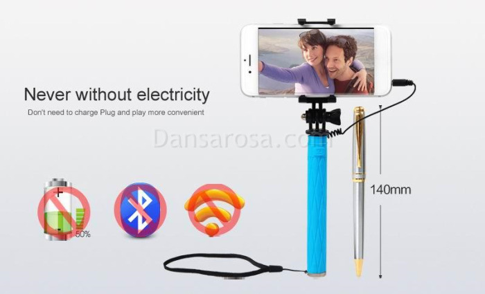 Ultra Mini Selfie Stick Extendable Monopad Z3-01