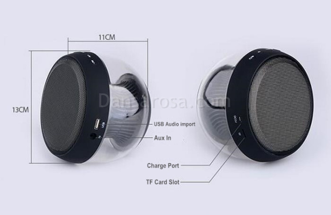 Led Lights Bluetooth Speaker Subwoofer