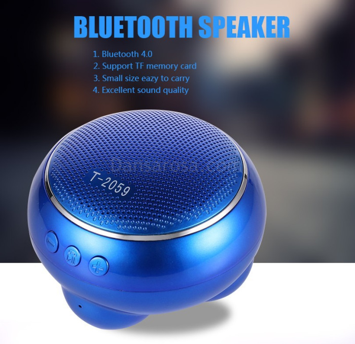 Portable Mini Bluetooth Speaker Subwoofer T2059