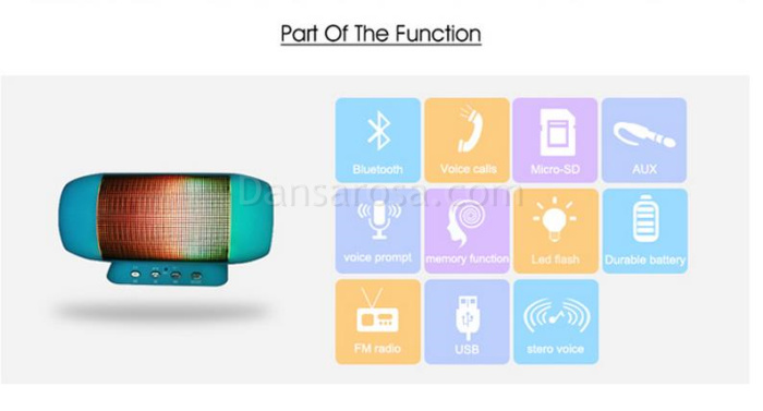 T2218A Mini Bluetooth Speaker