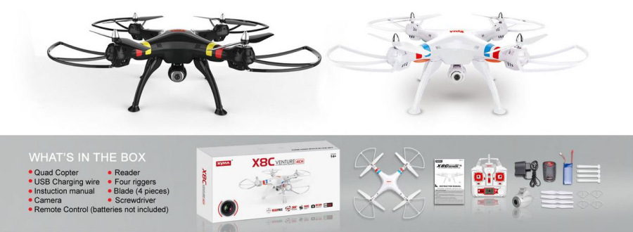 SYMA X8C RC quadcopter HD Camera