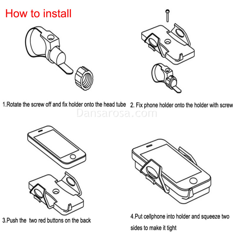 Bicycle Cell Phone Mount