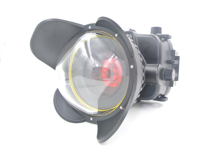 Fisheye dome port for Canon G5X underwater housing