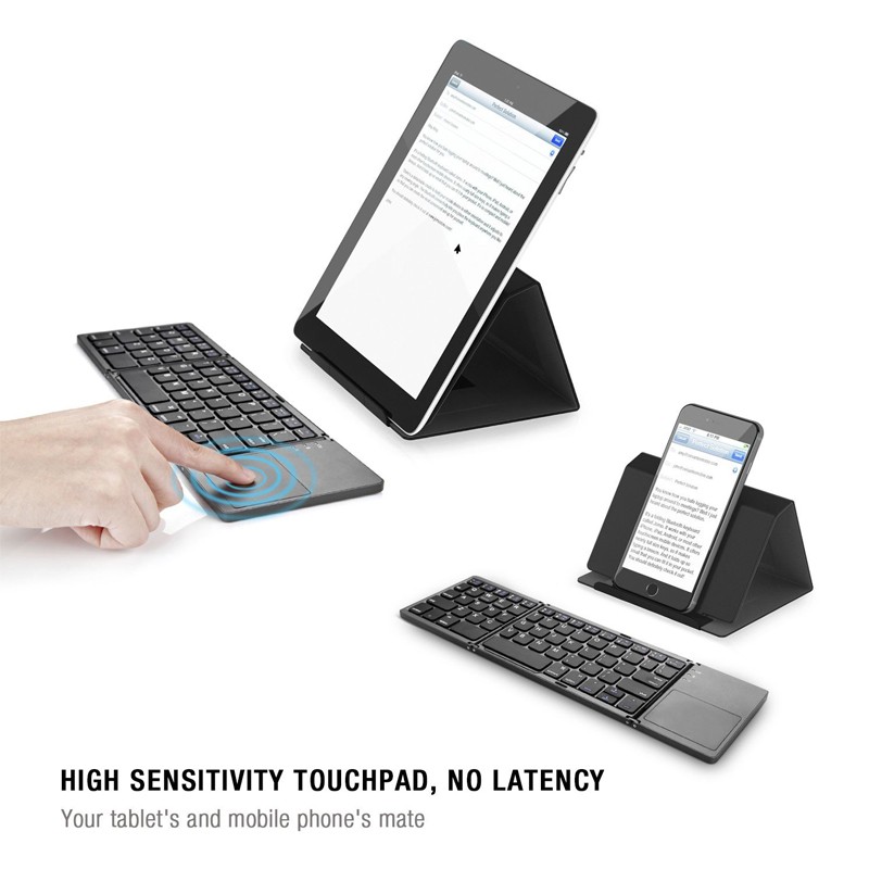 Mini foldable bluetooth Keyboard Tablet iPad Phone