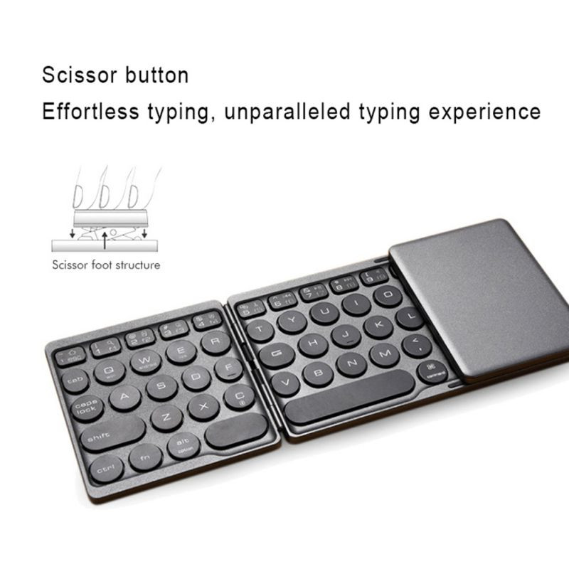 Mini foldable bluetooth Keyboard Tablet iPad Phone