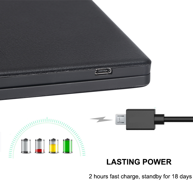 Rechargeable Leather Portable Foldable Bluetooth Keyboard Rechargeable Leather Portable Foldable Bluetooth Keyboard