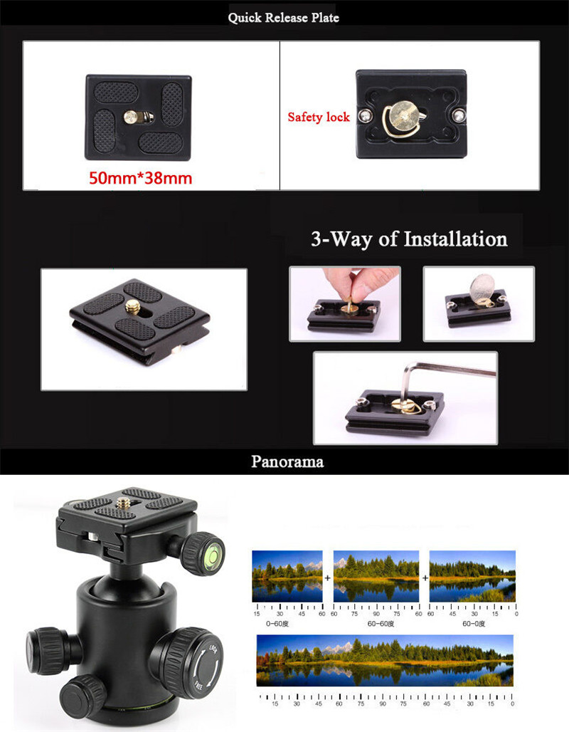 SYS500C carbon tripod for camera