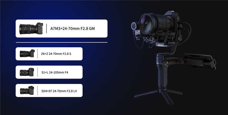 Zhiyun Weebill S 3-Axis Handheld Gimbal Stabilizer for DSLR & Mirrorless Camera