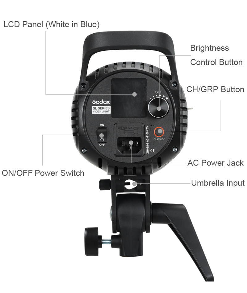 Godox SL-60W LED studio video light