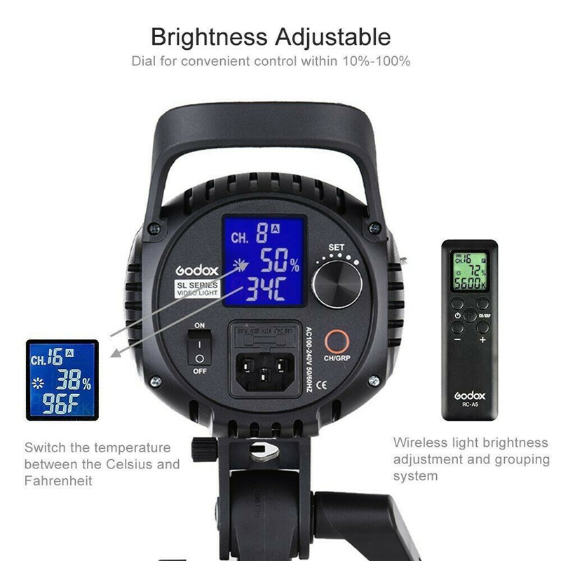 Godox SL-60W LED studio video light