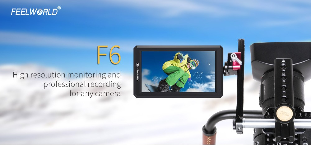 Feelworld F6 Plus 3D LUT Touch Screen On Camera Video Field Monitor