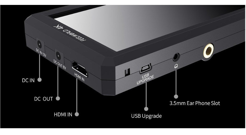 Feelworld F6 Plus 3D LUT Touch Screen On Camera Video Field Monitor