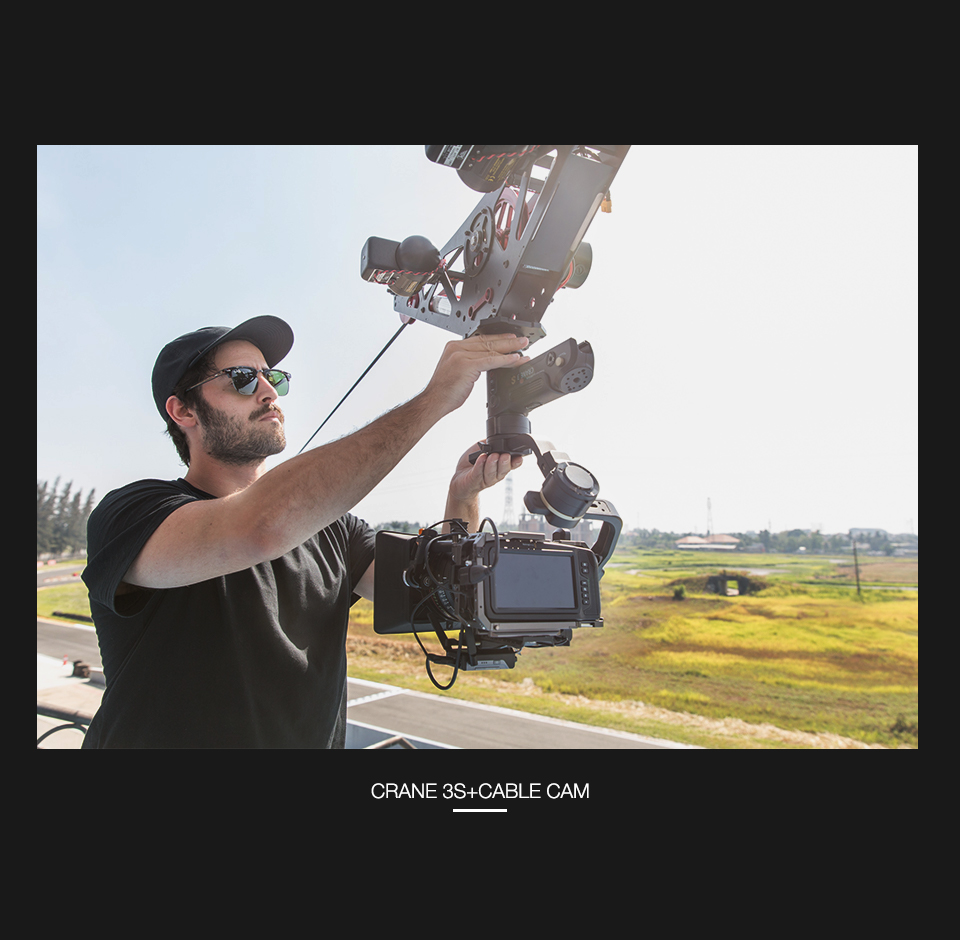 ZHIYUN crane 3S-E 3-Axis handheld stabilizer camera gimbal