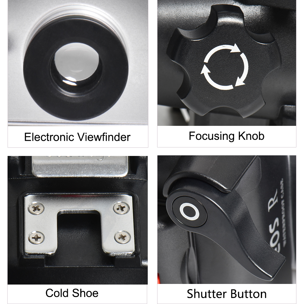 Canon EOS R underwater housing details