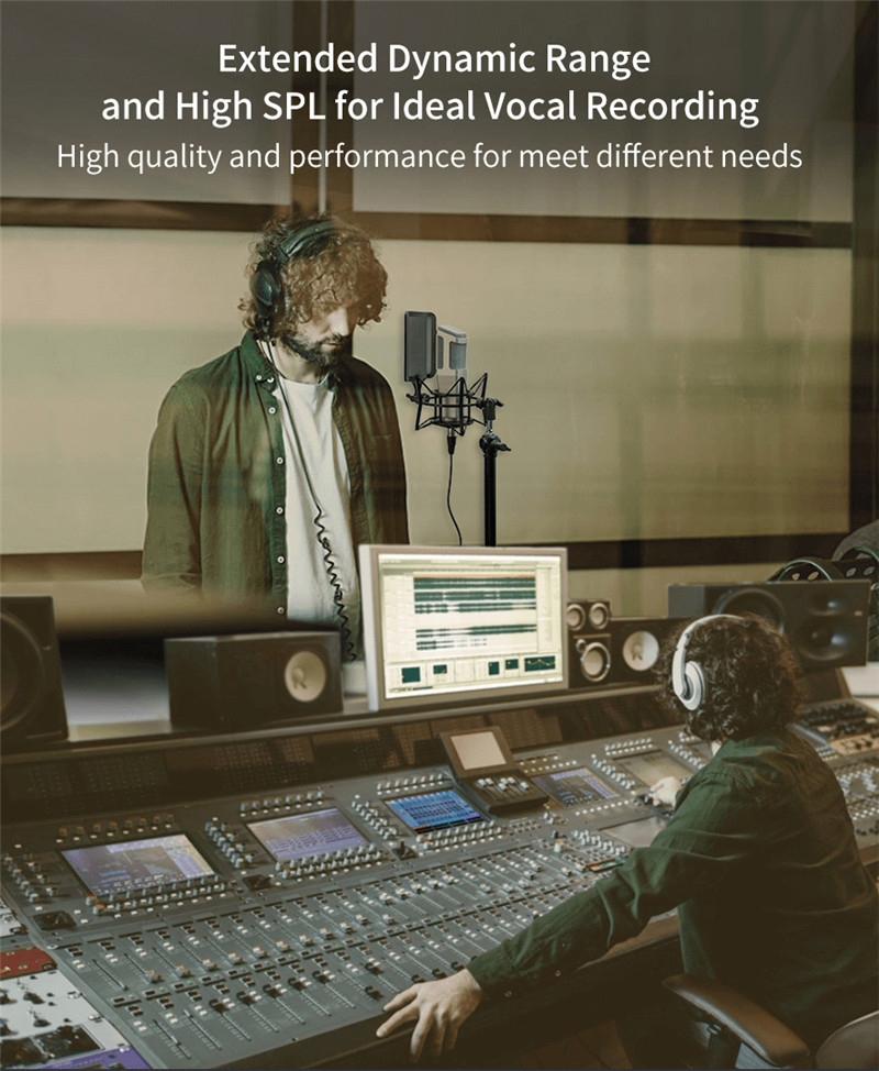 Comica STM01 studio vocal microphone condenser cardioid