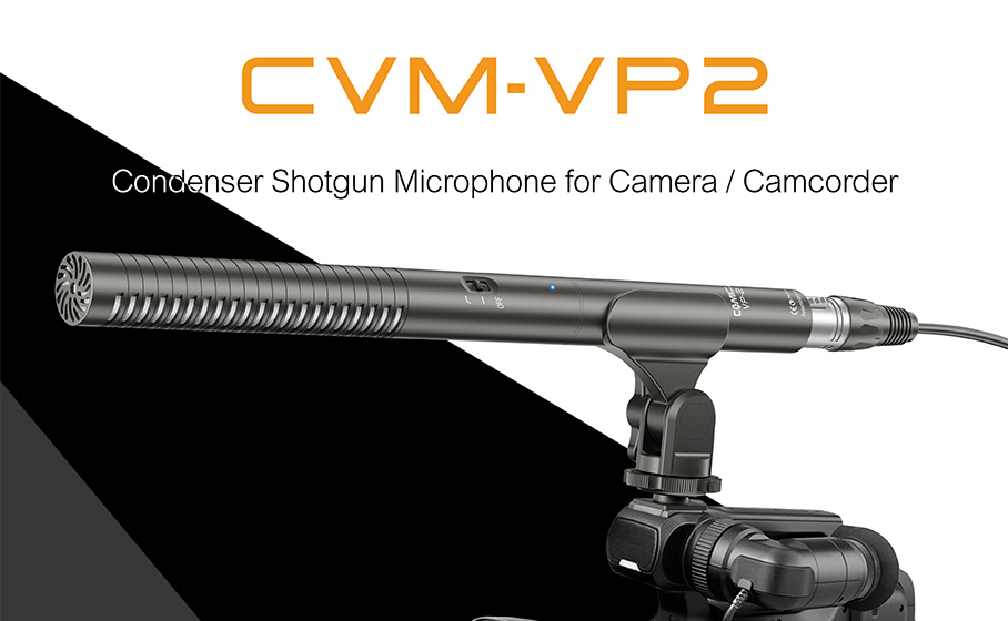 COMICA CVM-VP2 Super Cardioid Condenser Shotgun