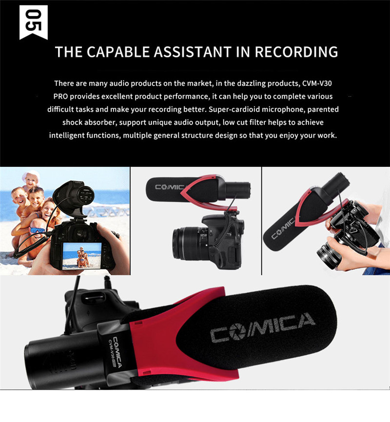 Comica Cvm-V30 Pro Super Cardioid Microphone