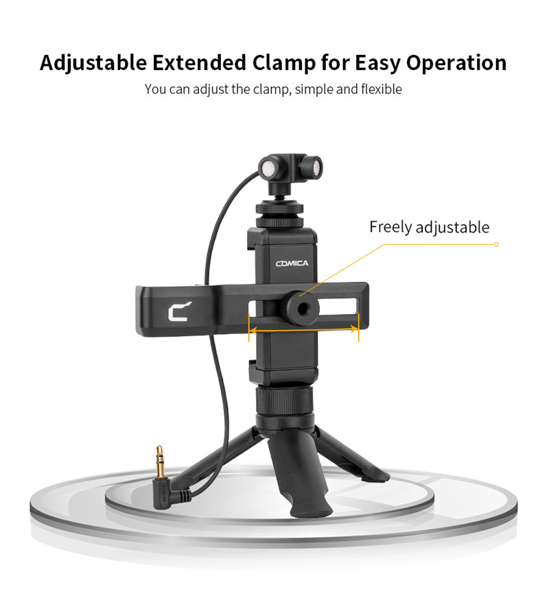 Comica CVM-MT-K1Osmo pocket microphone tripod mount