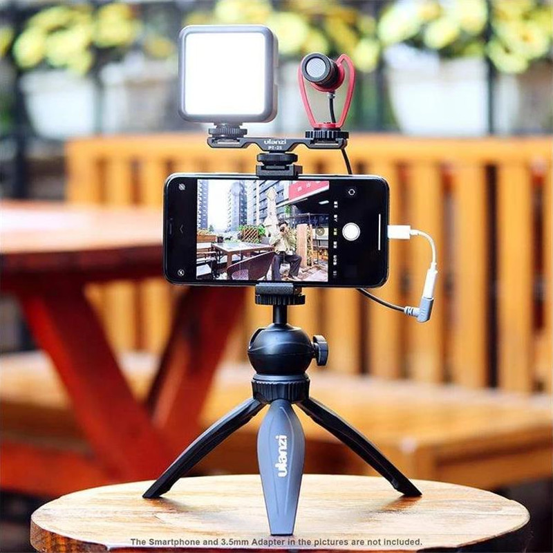 Ulanzi phone vlogging super extension tripod handle outfit 3