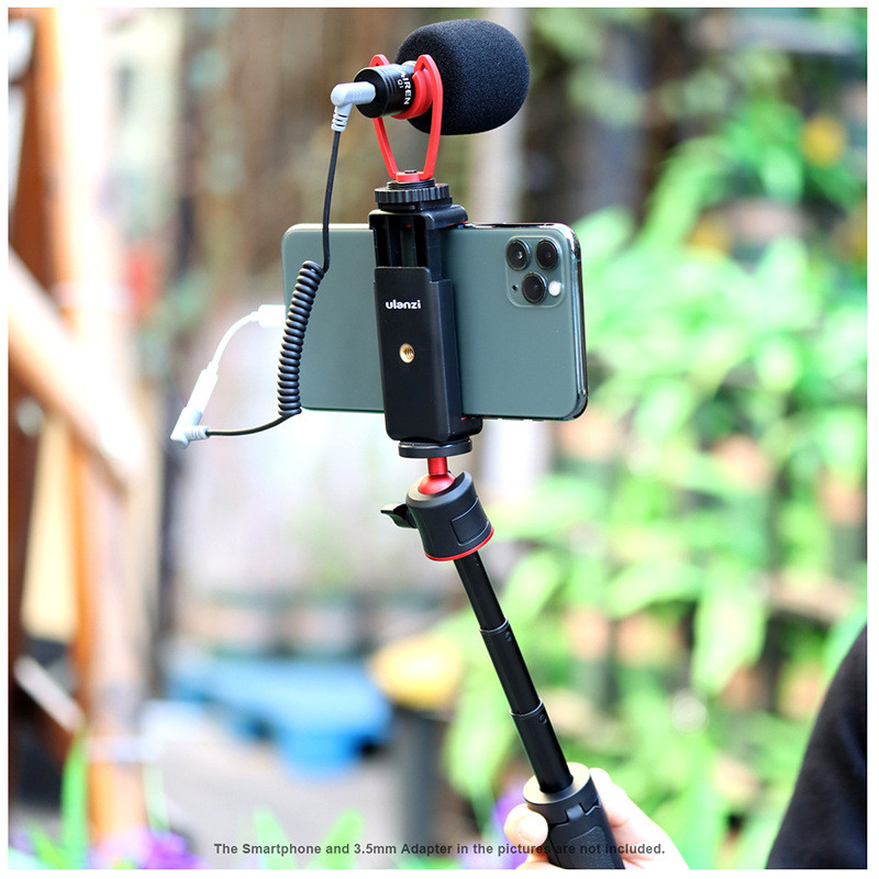 Ulanzi smartphone video kit2 mini tripod phone holder microphone