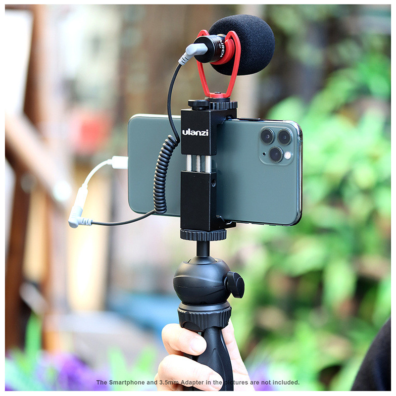 Ulanzi smartphone video kit2 mini tripod phone holder microphone
