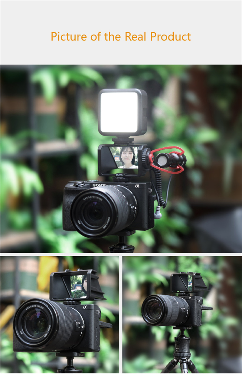 UURig R031 vlog camera stable selfie flip screen stand