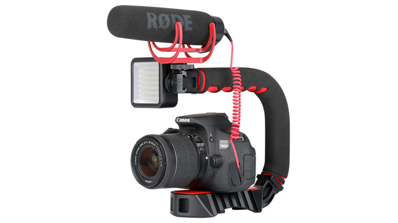 Ulanzi U-Grip pro camera stabilizer video rig cage triplle cold shoe handheld steadicam