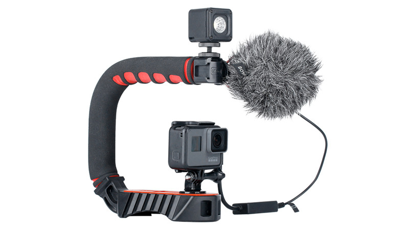 Ulanzi U-Grip pro camera stabilizer video rig cage triplle cold shoe handheld steadicam