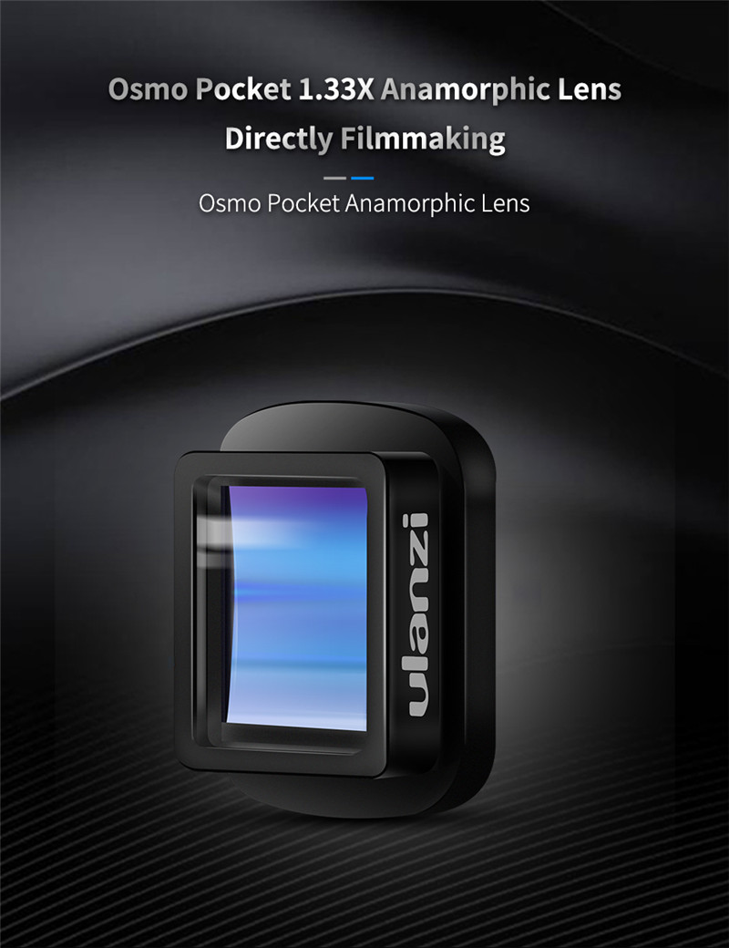 Ulanzi OP-5/6/8 wide angle fisheye HD 4K 10X macro lens for DJI OSMO pocket