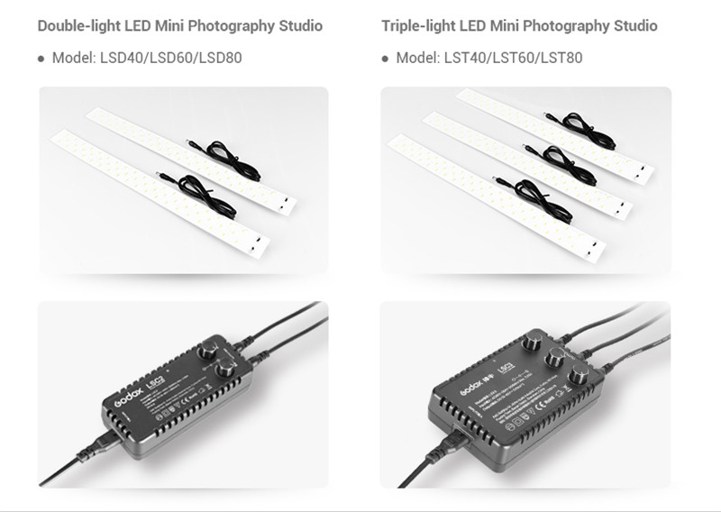 GODOX LED mini photography studio light box