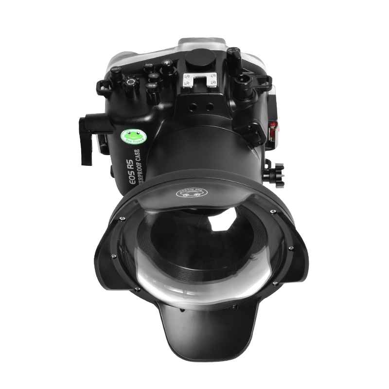 6 inch dry lens dome for Canon R5 underwater housing waterproof case