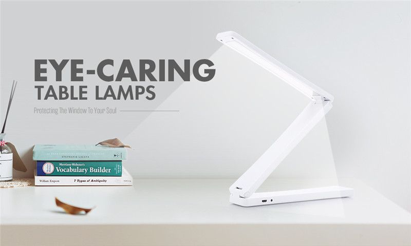 120LM Eye-protection LED Table Lamp Folding Night Light