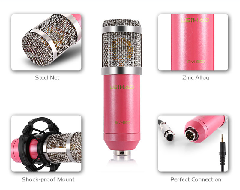 LEIHAO BM - 800 professional condenser microphone