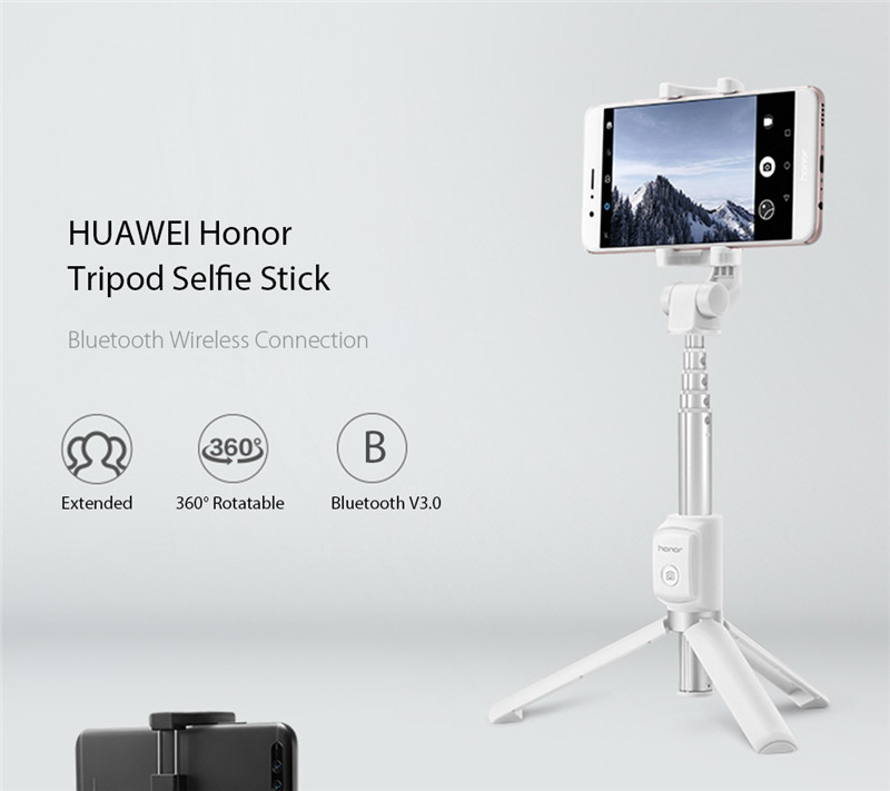 HUAWEI bluetooth wireless tripod mount holder selfie stick camera shutter