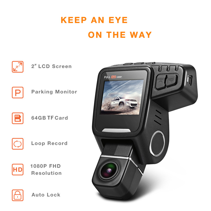 ZEEPIN T682 Rotation GPS FHD 1080P Car Driving Recorder