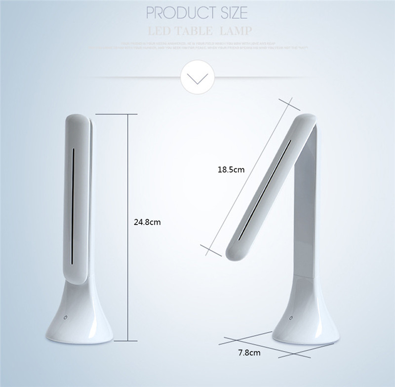 LED Desk Lamp Simple Folding Rechargeable light