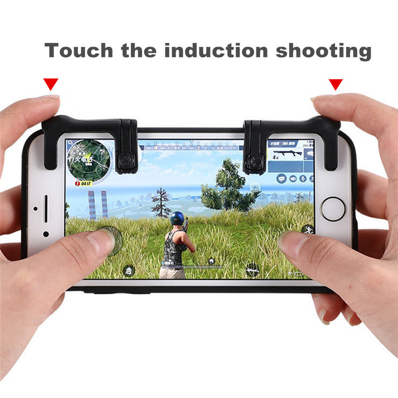 gamepad chicken dinner game controller smartphone shortcut keys L1 R1