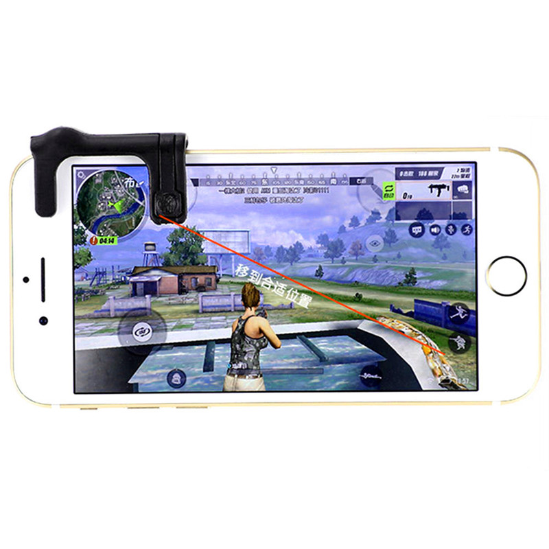 gamepad chicken dinner game controller smartphone shortcut keys L1 R1