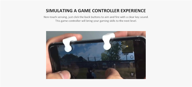 mobile gamepad trigger fire button sensitive shooting aim keys