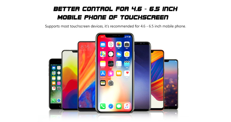 phone gamepad trigger fire button aim key joystick smartphone gaming L1R1 shooter controller phone gamepad trigger fire button aim key joystick smartphone gaming L1R1 shooter controller