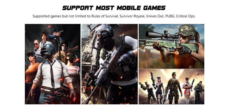 phone gamepad trigger fire button aim key joystick smartphone gaming L1R1 shooter controller phone gamepad trigger fire button aim key joystick smartphone gaming L1R1 shooter controller