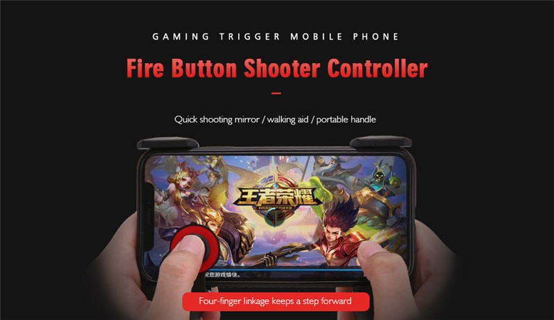 gaming trigger mobile phone fire button shooter controller gamepad