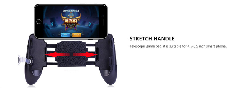 3 In 1 joystick grip extended handle game controller gamepad